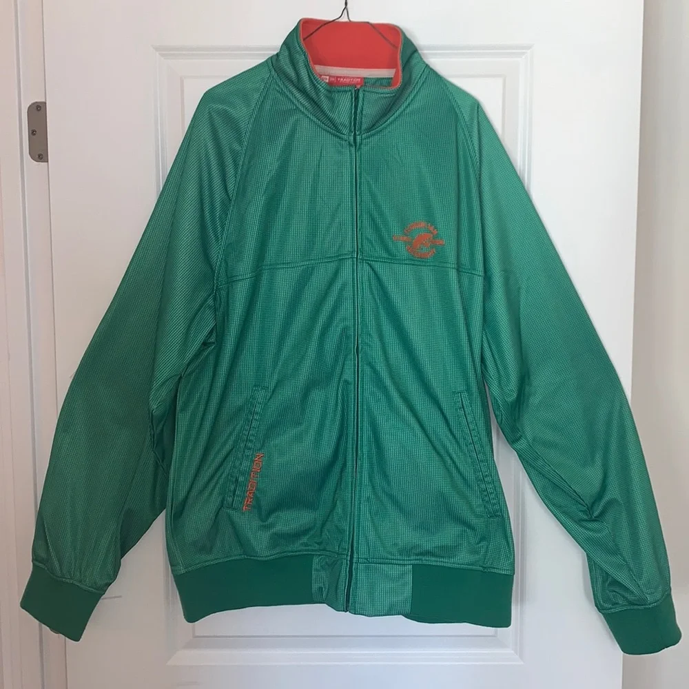Mens New Era 3XL Green FAMU Florida A&M University Jacket Used - Picture 1 of 9